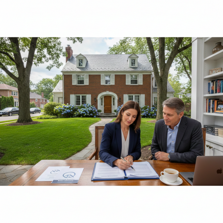 East Grand Rapids listing agent discussing pricing strategy with homeowner