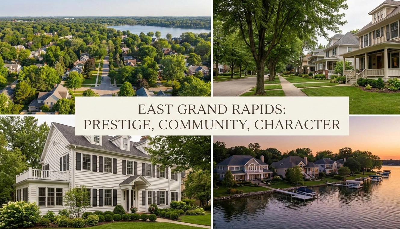 East Grand Rapids $500K+ home in a high-demand school district seller market