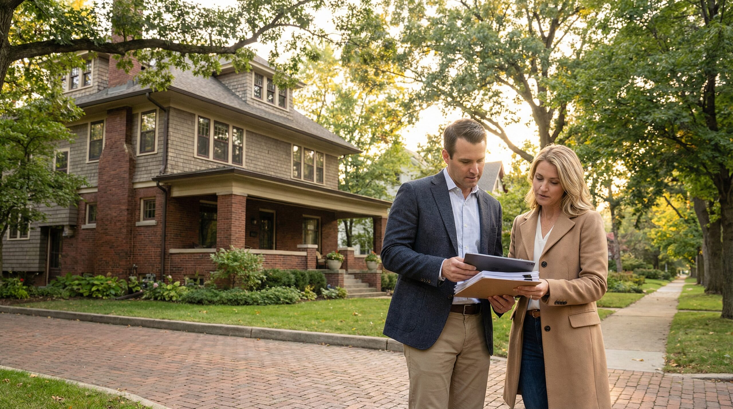Professional pre-listing inspection strategy at an East Grand Rapids home to reduce buyer leverage in multiple-offer negotiations.