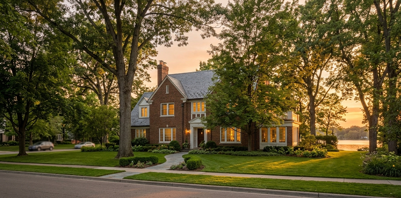 East Grand Rapids established neighborhood illustrating pricing psychology and seller leverage in a school-driven market