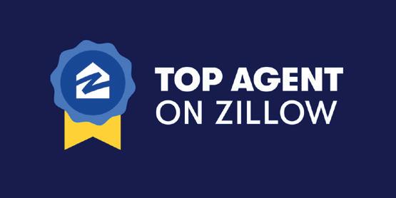 Top Agent on Zillow badge