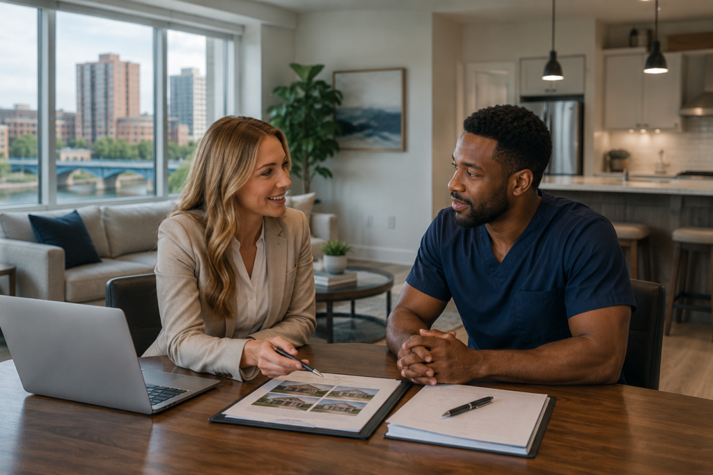 Grand Rapids real estate consultation for a physician home buyer