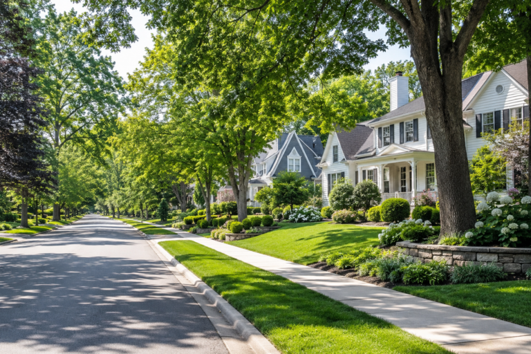 Tree-lined East Grand Rapids neighborhood representing the 2026 housing market outlook